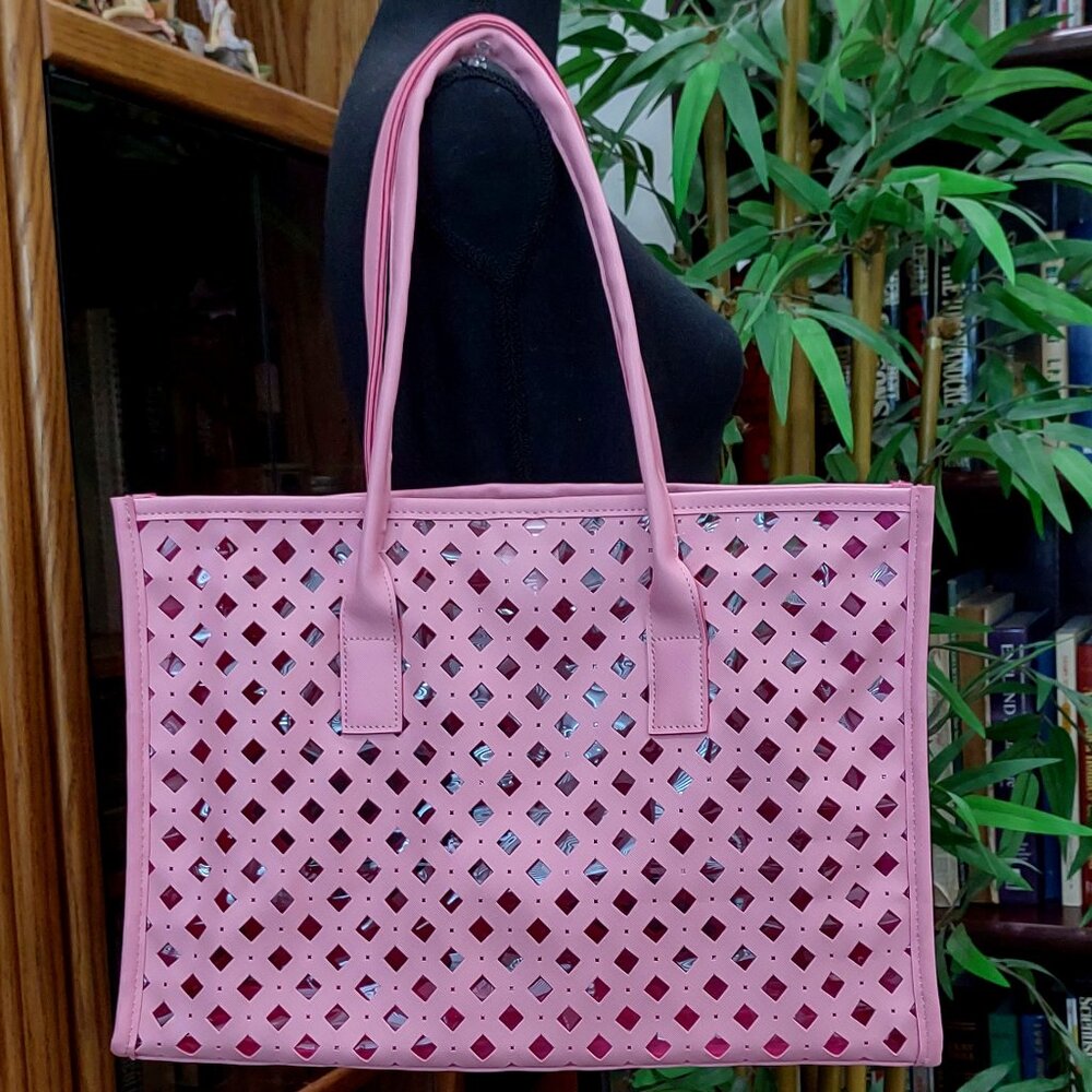 Elizabeth Arden Faux Leather Tote Bag